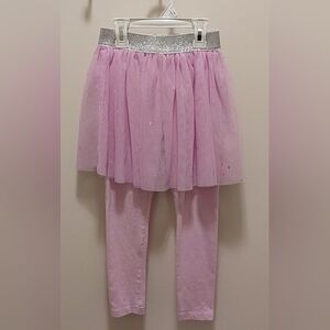Bailey Lane Pink Tulle Skirt with Leggings